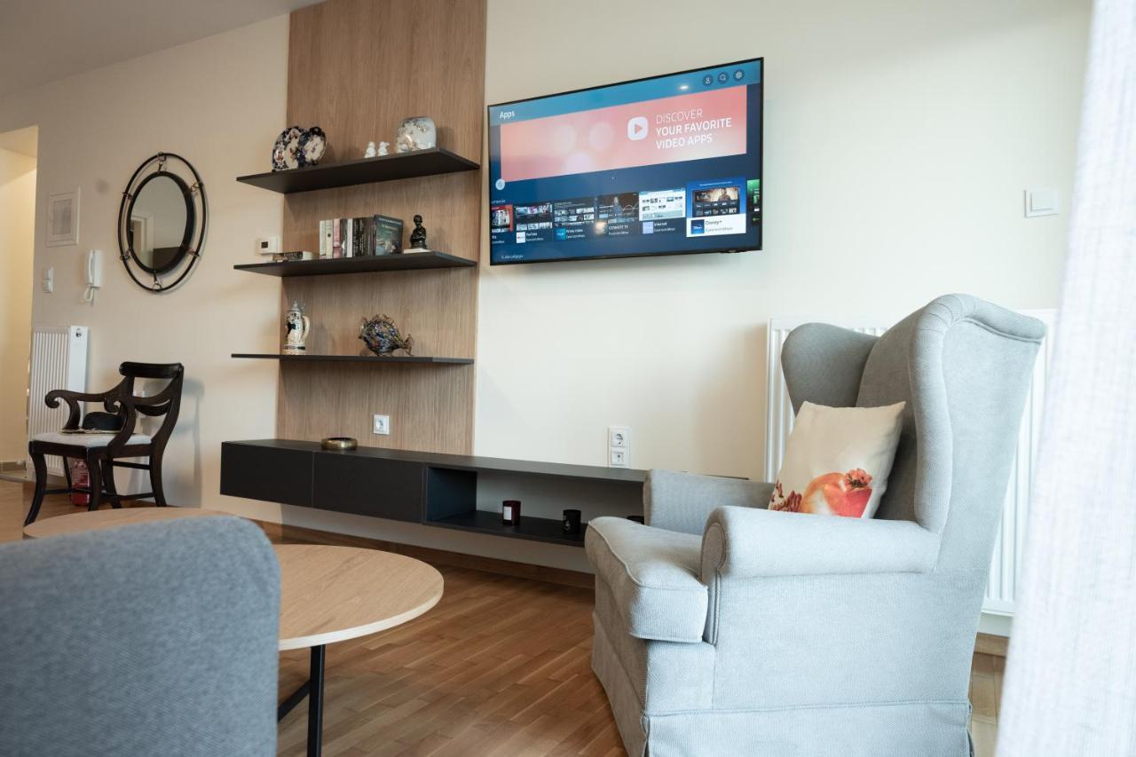 Solonos Flat Apartment Волос Екстериор снимка